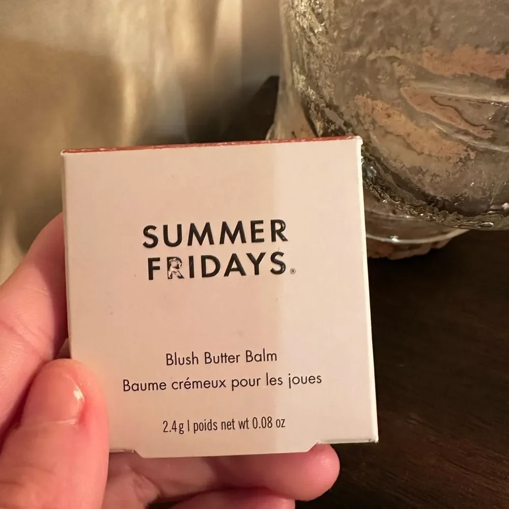 NEW Summer Fridays Blush Butter Balm Dusty Rose
